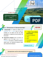 Factors Influencing Entrepreneurship Development