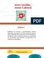 Primeros Auxilios - Entorno Laboral