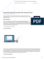 EVVIS-QR1 USB Programmable TOTP Hardware Token - Token2.com Corporate Blog - Habr PDF