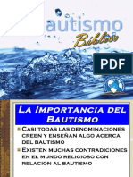 El Bautismo Biblico Ipuc La Ceiba