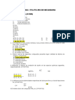 Examen de Quimica