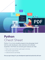 Python Cheat Sheet PDF