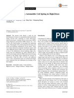 Failure Analysis of An Automobile Coil Spring