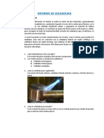 Informe de Soldadura Terminado