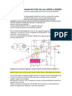 Fonte de Alimentação DC 0-30v 5A Com LM723 e 2N3055