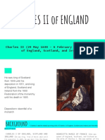 CHARLES II of ENGLAND