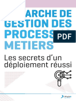 Gestion Des Processus - Secrets D Un Deploiement Reussi PDF