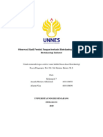 Observasi Hasil Produk Pangan Berbasis Bioteknologi Pangan Dan Bioteknologi Industri