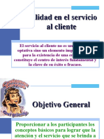 Calidad Servicio Al Cliente