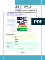 Analisis e Interpretación Ley 26702