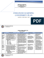 Drafted Learning Continuity Plan