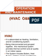 Hvac Operation and Maintenance