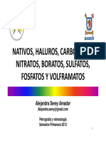 6 - Nativos - Haluros - Carbonatos - Nitratos - Fosfatos - y - Sulfatos 2