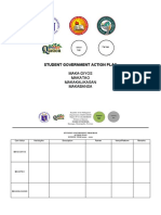 Student Government Action Plan: Maka-Diyos Makatao Makakalikasan Makabansa