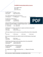 MECHANICAL DESIGN-Question Bank With Key Answers Questions