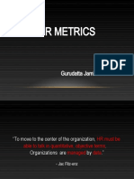 HR Metrics: Gurudatta Jambhawadekar