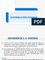 Distribución Normal PDF