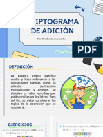 Clase de Criptogramas de Adicion