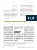 A Comprehensive Health Labour Market Framework For Universal Health Coverage