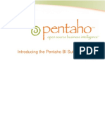 Introducing The Pentaho BI Suite Community Edition