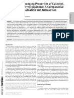 The Nitrite Scavenging Properties of Catechol, Resorcinol, and Hydroquinone - A Comparative Study On Their Nitration and Nitrosation Reactions