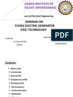 Flying Electric Generator