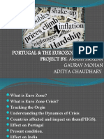 Portugal & The Eurozone Crises Project By: Akash Saxena Gaurav Mohan Aditya Chaudhary