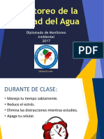 17 Monitoreo de La Calidad Del Agua II