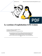 Le Système D'exploitation GNU-Linux-fr