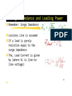 Surge Impedance and Loading Power