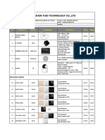 2019 Full Price List TIOT