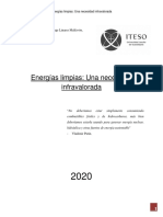 Energias Limpias Una Necesidad Infravalo PDF