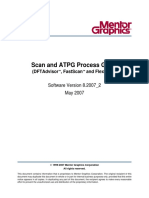 Scan and Atpg Process Guide: (Dftadvisor, Fastscan and Flextest)