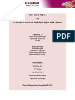 Credit Risk Analysis of Rupali Bank Limited