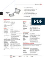 5-30 Watts MTC Series: Specification