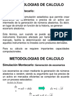 3.1 Simulación MONTECARLO