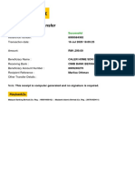 Calerhomereceipt PDF