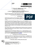 El Director Territorial Norte de La Superintendencia de Servicios Públicos Domiciliarios