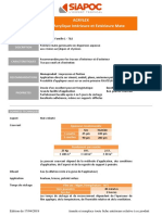Fiche Technique Acrylex