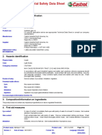 MSDS Castrol Alphasyn T 220 PDF