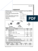 Isl9N306Ap3/Isl9N306As3St: N-Channel Logic Level PWM Optimized Ultrafet® Trench Power Mosfets