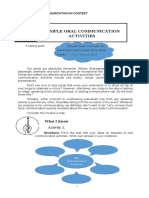 G11 - Q1 - Mod4 - Sample Oral Communication