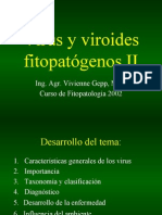 Virus y Viroides II