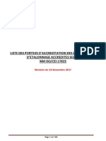 Portées Accréditées Etalonnage - Version 10.11.2017 PDF