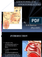 By (PG in ENT) : DR B.Sowmya