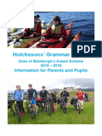 Hutchesons' Grammar School: Information For Parents and Pupils