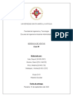 Caso #1 - Gerencia de Ventas - SDMA