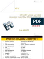 Presentacion Accidente Mortal Arcata - Difusion