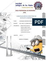 Tarea Construcción de Espectros - Ing. Sismorresistente (B) - Utea-2019-2