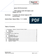 FlowCAD AN Capture CIS Environment